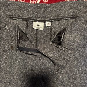 NWOT Worthington Charcoal Tweed Trousers